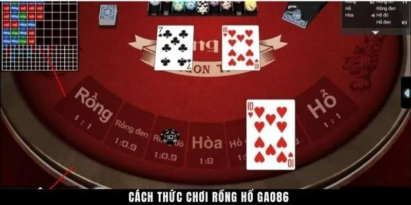 Cách thức chơi rồng hổ GAO86