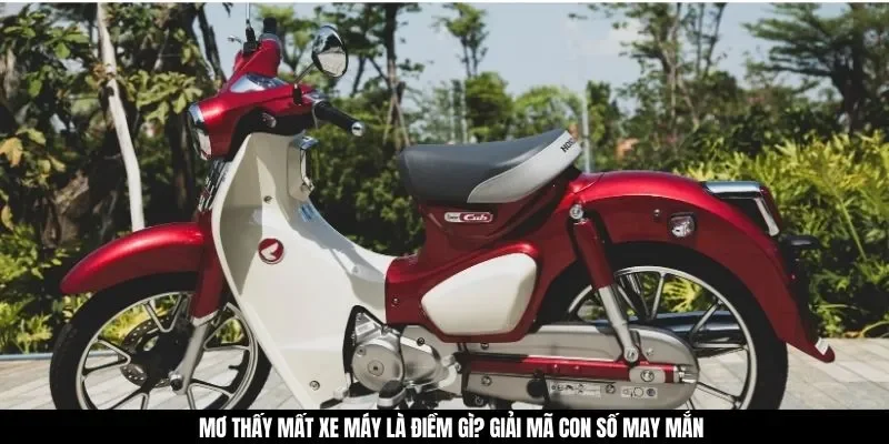 Mơ thấy mất xe máy nên đánh lô đề con gì cho may mắn?