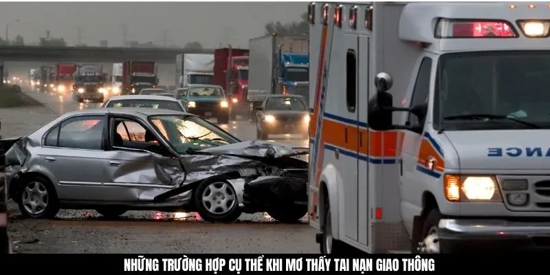 Những trường hợp cụ thể khi mơ thấy tai nạn giao thông