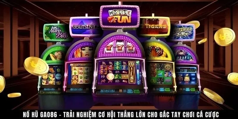 Nổ hũ GAO86 - Trải nghiệm cơ hội thắng lớn cho các tay chơi cá cược